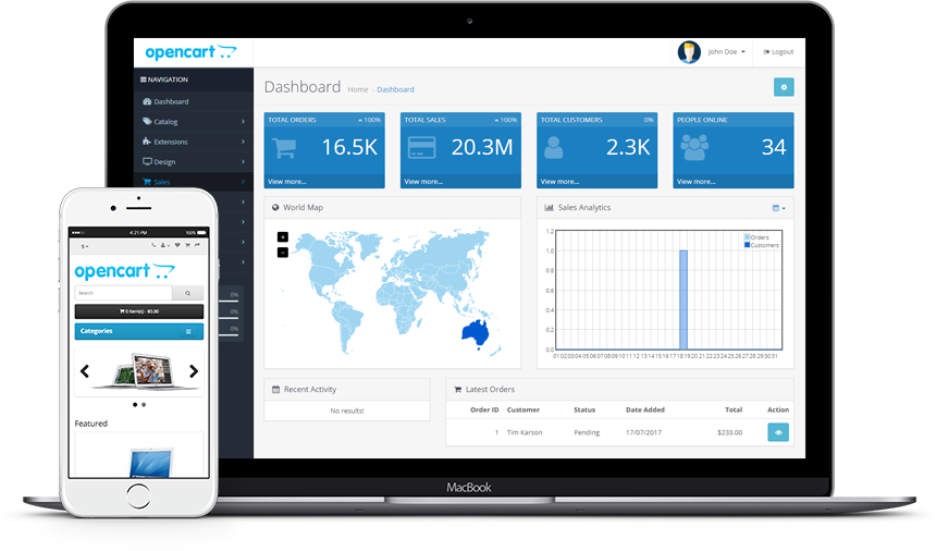 opencart-development